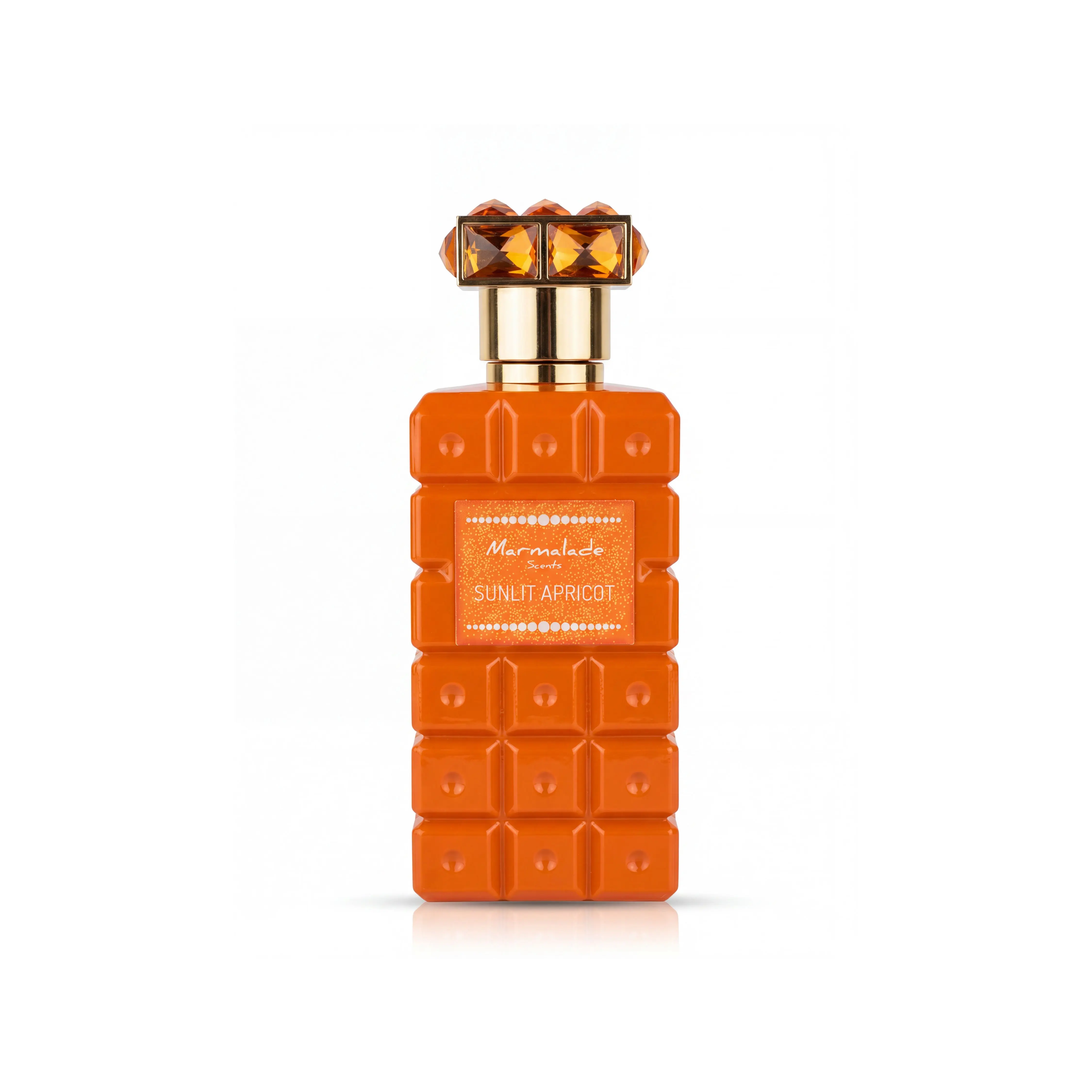 Fruity Gourmand Perfume, A Captivating Fragrance with Notes of Ripe Apricot, Vanilla & Praline - Sunlit Apricot Marmalade, 100ml