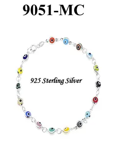 925 Sterling Silver Classic Evil eye bracelet