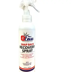 AT Ease Hair and Skin Care Snap Back Pain Recovery Spray Solution Healthcare Natural Treatment Therapeutic Therapy Haircare Blend