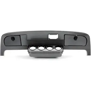 Golf Cart Dash Assembly Compatible with 1994-2013 EZGO TXT Golf Cart Dashboard Dash Kit Carbon Fiber Printing (w/Hardware and Keys)