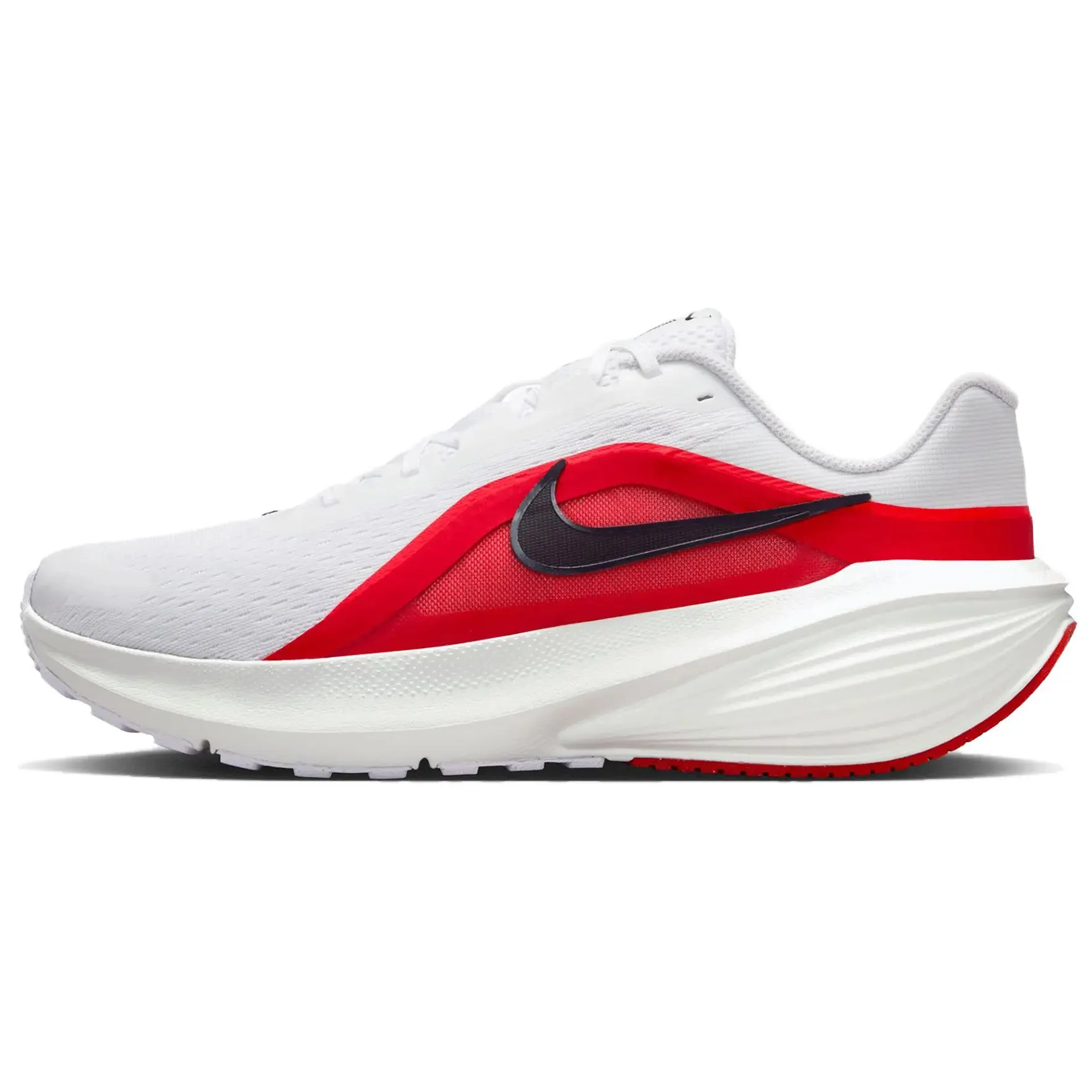 Nike Downshifter 14 Slip Resistant Breathable Lightweight Rebound Training Running Shoes Men's White Red IB1895-103