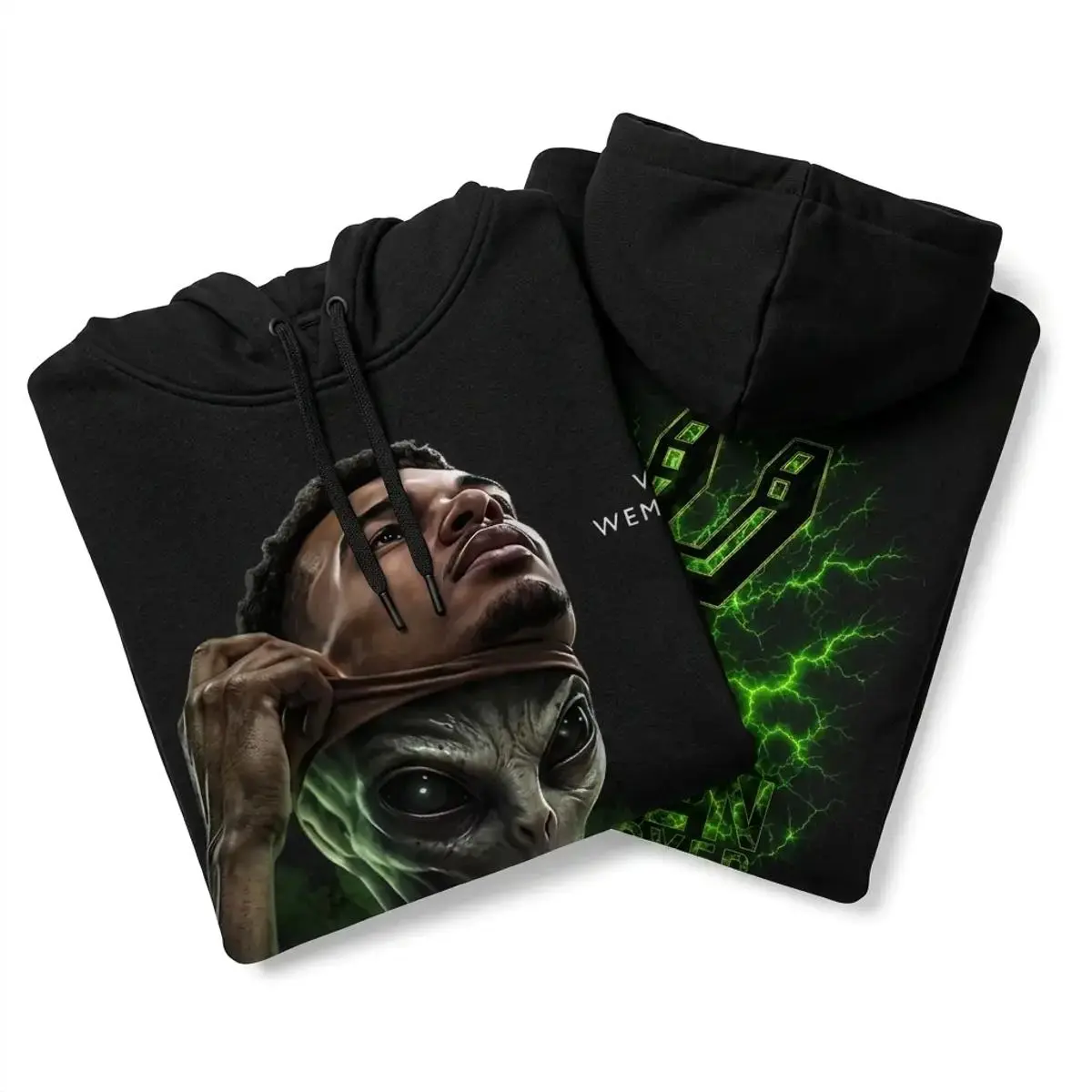 Wem Alien Hoodie Full Sizes Full Colors Unisex Graphic Crewneck For Men For Women All-Comfort Hoodie and Sweatshirt Men & Women