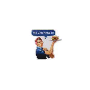 WE CAN MAKE IT! Slap Sticker.