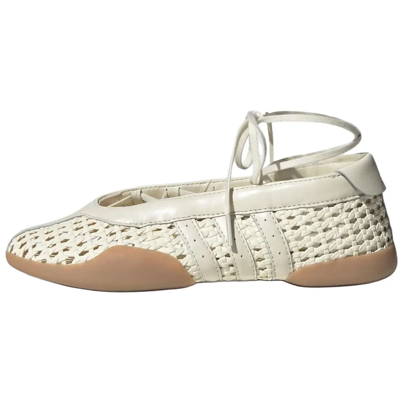 adidas Taekwondo Mei 'Cream White' Women's Knit Footwear - Fit, Martial Training, Everyday Casual Neutral Sandal Sneaker