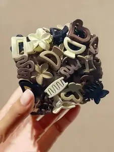 10/20/30pcs Mixed Pack Small Hair Clips, Cute Girl Accessories, Perfect for Daily Use, Special Occasions, or Travel Gifts, Hair Clip Set