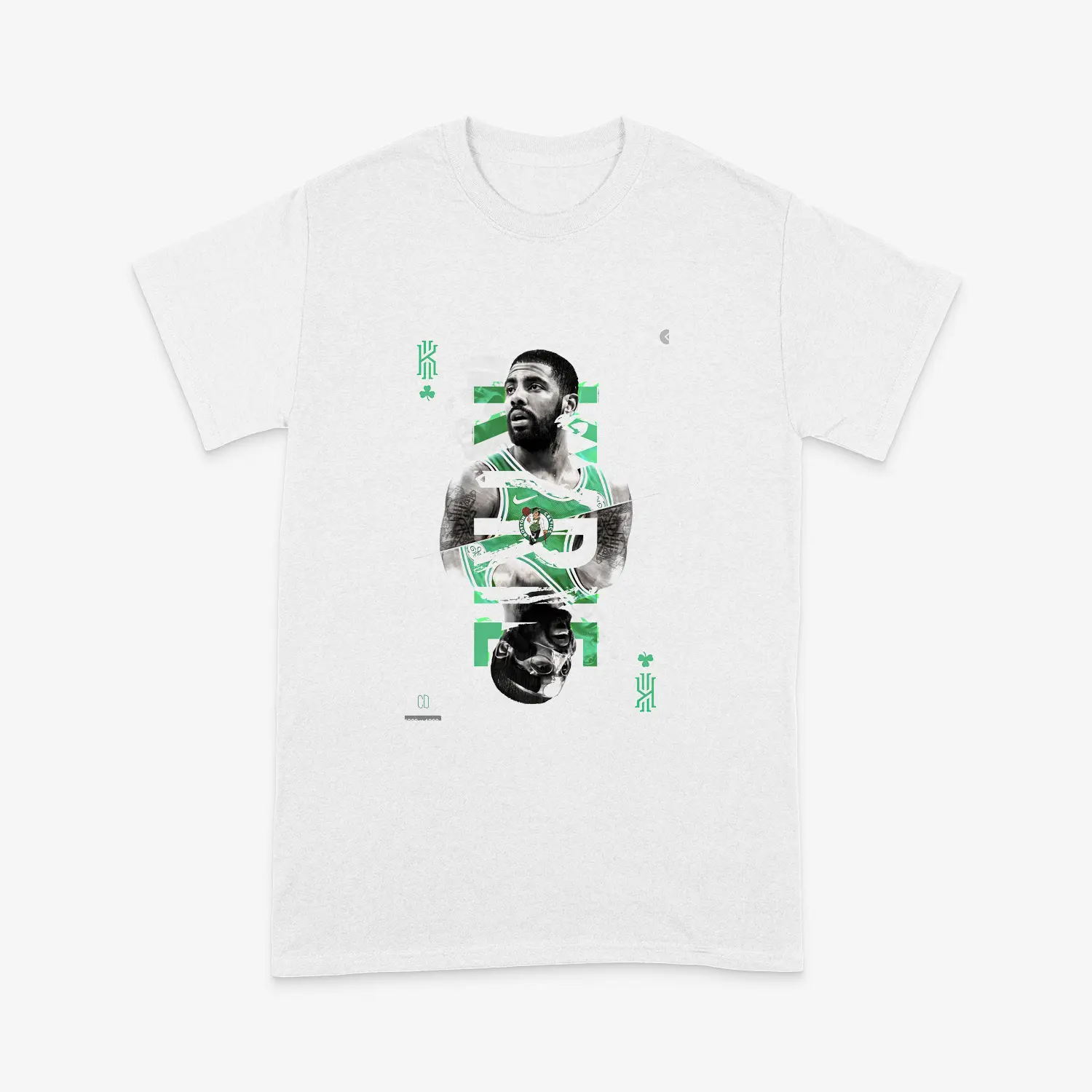 Celtics Pride T-shirt, Basket Ball Team T-shirt, Player Card Graphic Tee, Best Gift for Him, Perfect for Basket Ball Fan