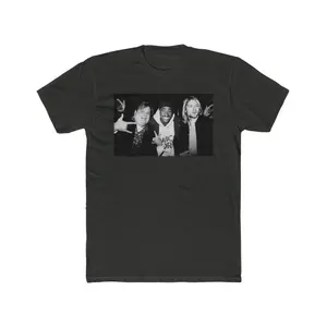 Unisex t-shirt Chris Farley Pac Shakur and Kurt Cobain partying - Vintage 90s kid tee streetwear tshirt