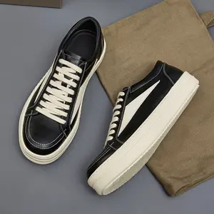 Ladies' casual sports shoes, American-style large-head lightweight low-top shoes, suitable for daily commuting, couple's thick-soled board shoes