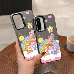 Cute cartoon C-Cares B-Bears Phone Case Suitable for Xiaomi 15T 14T 13 12T 11 Poco X7 F7 X6 X5 Redmi Note 10 11 12 12s 13 14 Pro Plus 15 15C 10C 12C 13C 9A 9C 9T A1 A2 A5 K60 K40 Ultra Pro Lite 4G 5G Anti Fall Matte Back Cover