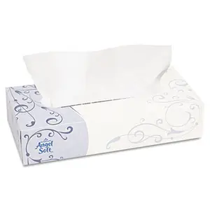 212 MAIN Premium Soft Facial Tissues, Single Use Tissues, Flat Pack Box with 100 White Sheets, Upscale Box for Home & Bathroom Supplies