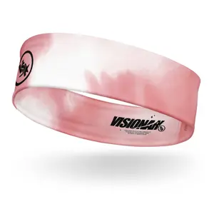 V-STAR Pink Cloud Tie-Dye Headband