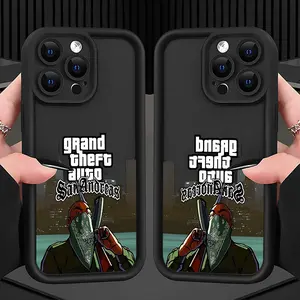 GTA San Andreas – Gangsta Vibe Phone Case Suitable for iPhone 17 16e 16 15 14 13 12 11 Mini Pro Max Air X XR XSMAX 8 7 Plus Anti Fall Soft TPU Back Cover