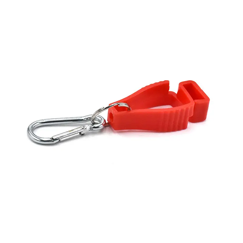 Red with silver buckle