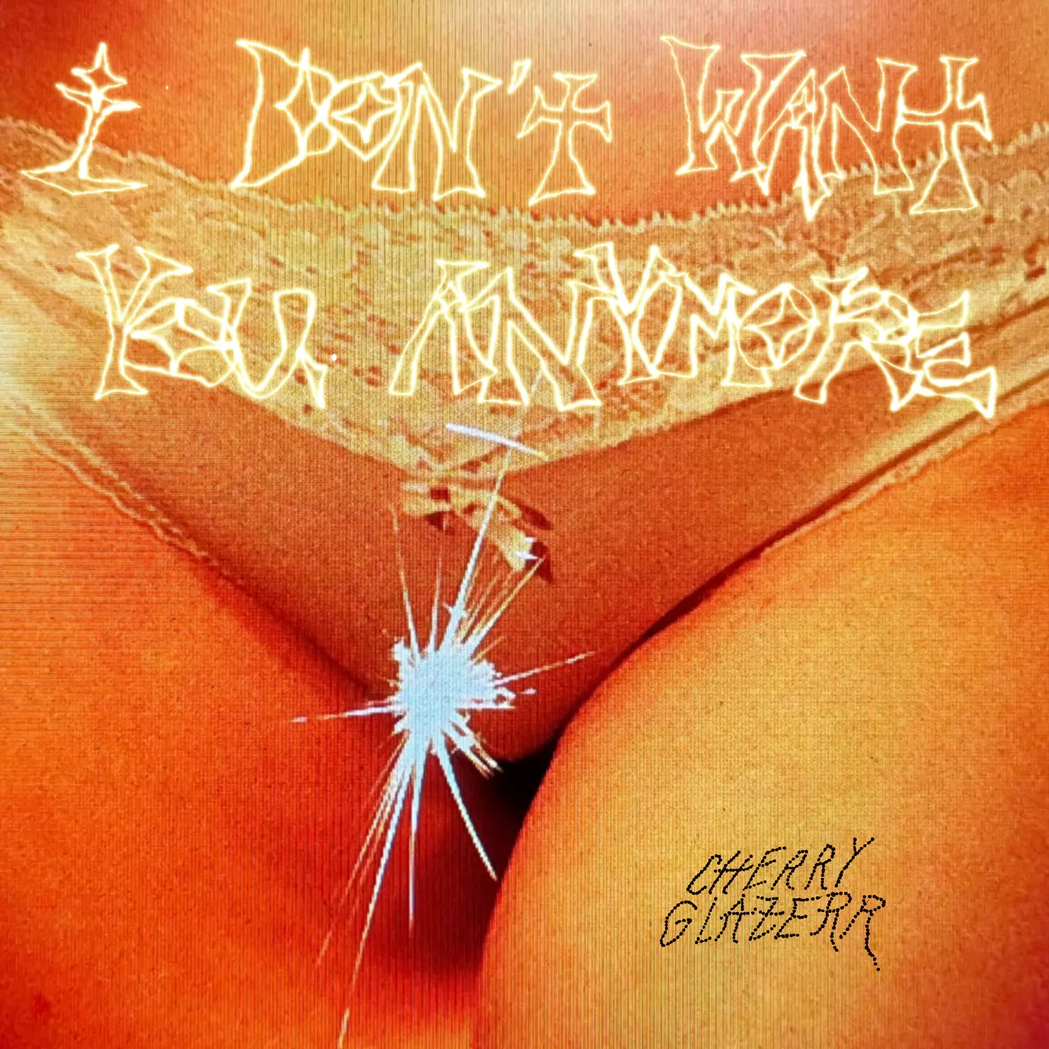 Cherry Glazerr - I Don't Want You Anymore - Crystal Clear  [VINYL RECORD - LP] Clear Vinyl