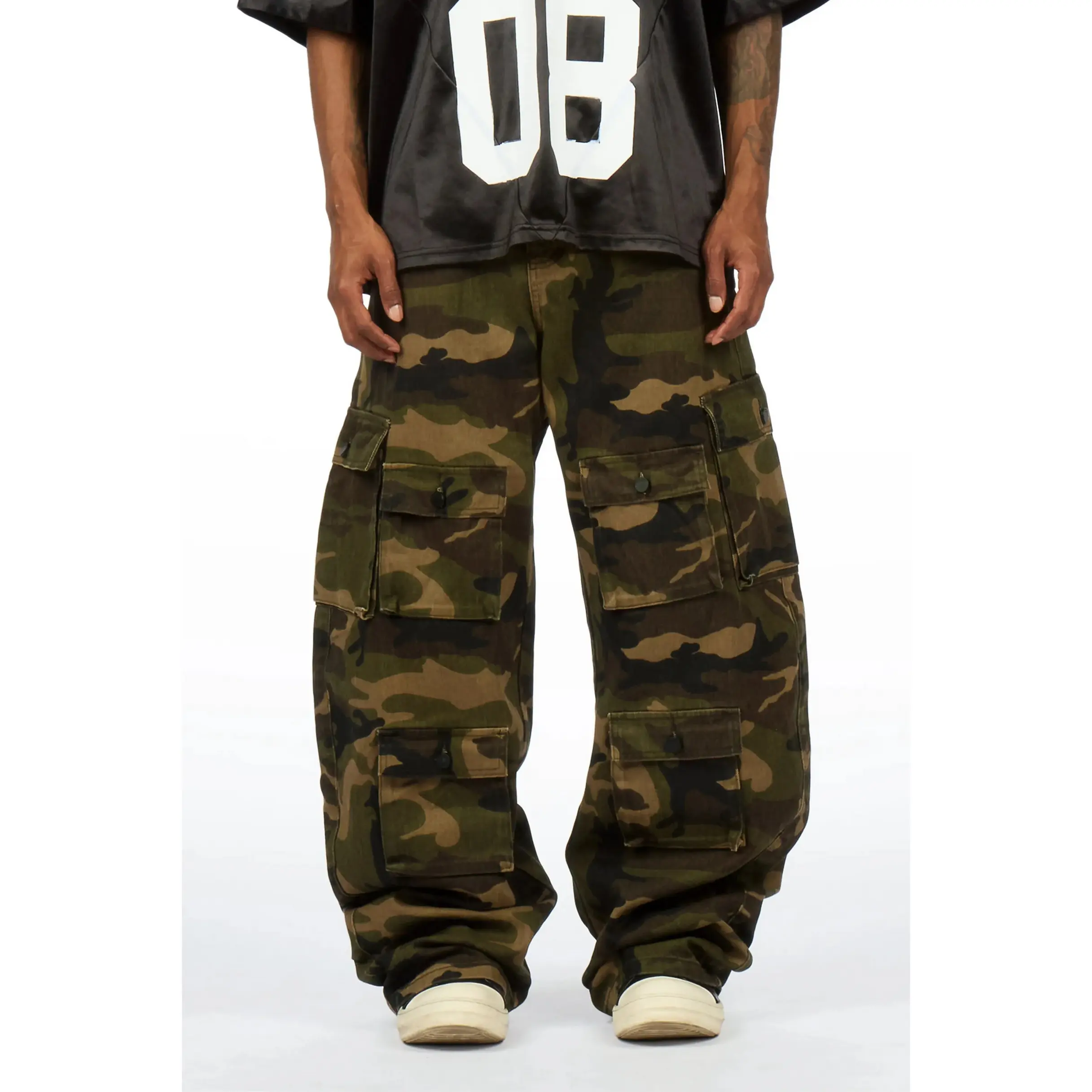 Arrow Camo Barrel Fit Jean