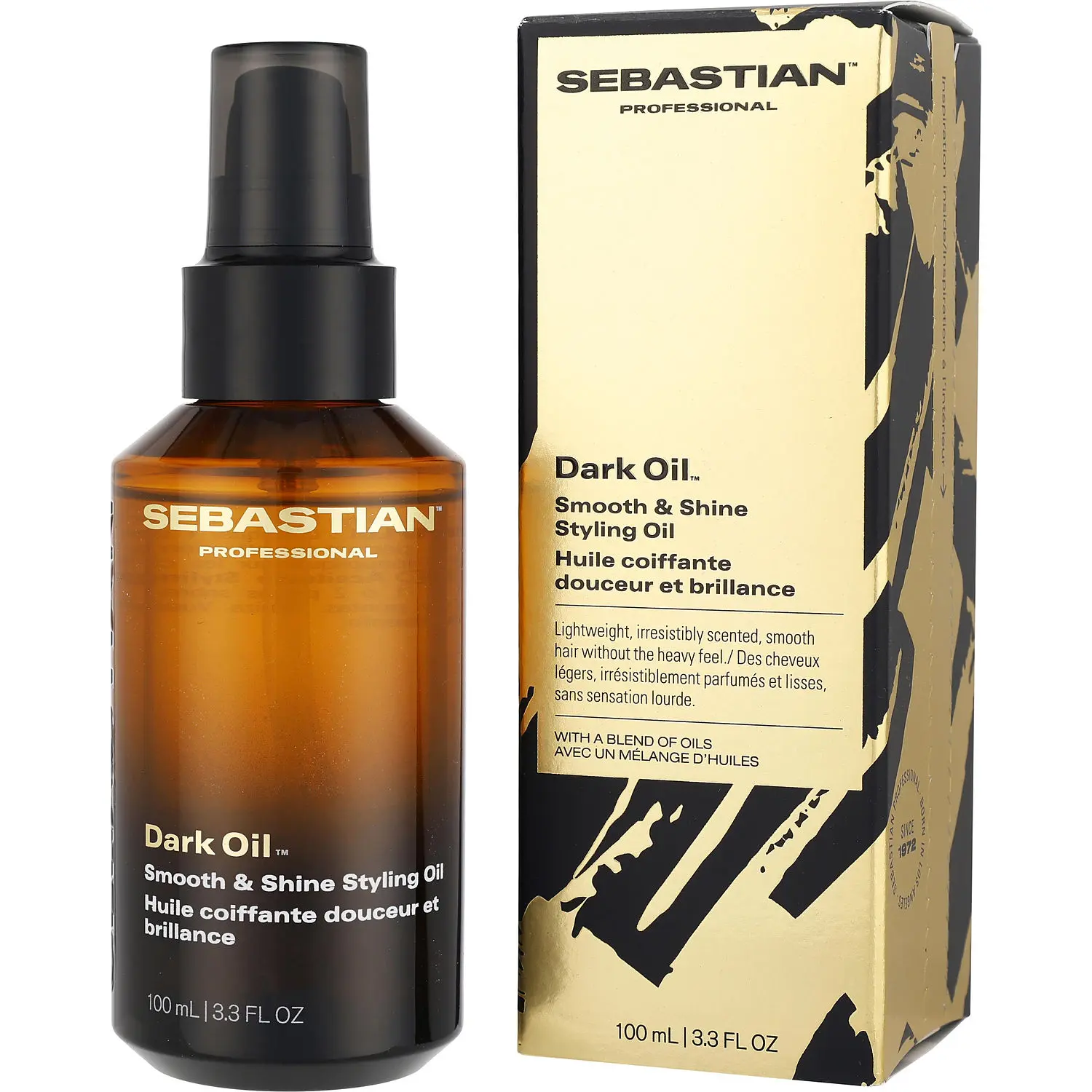 Sebastian By Sebastian Dark Oil Smooth And Shine Styling Oil For Unisex