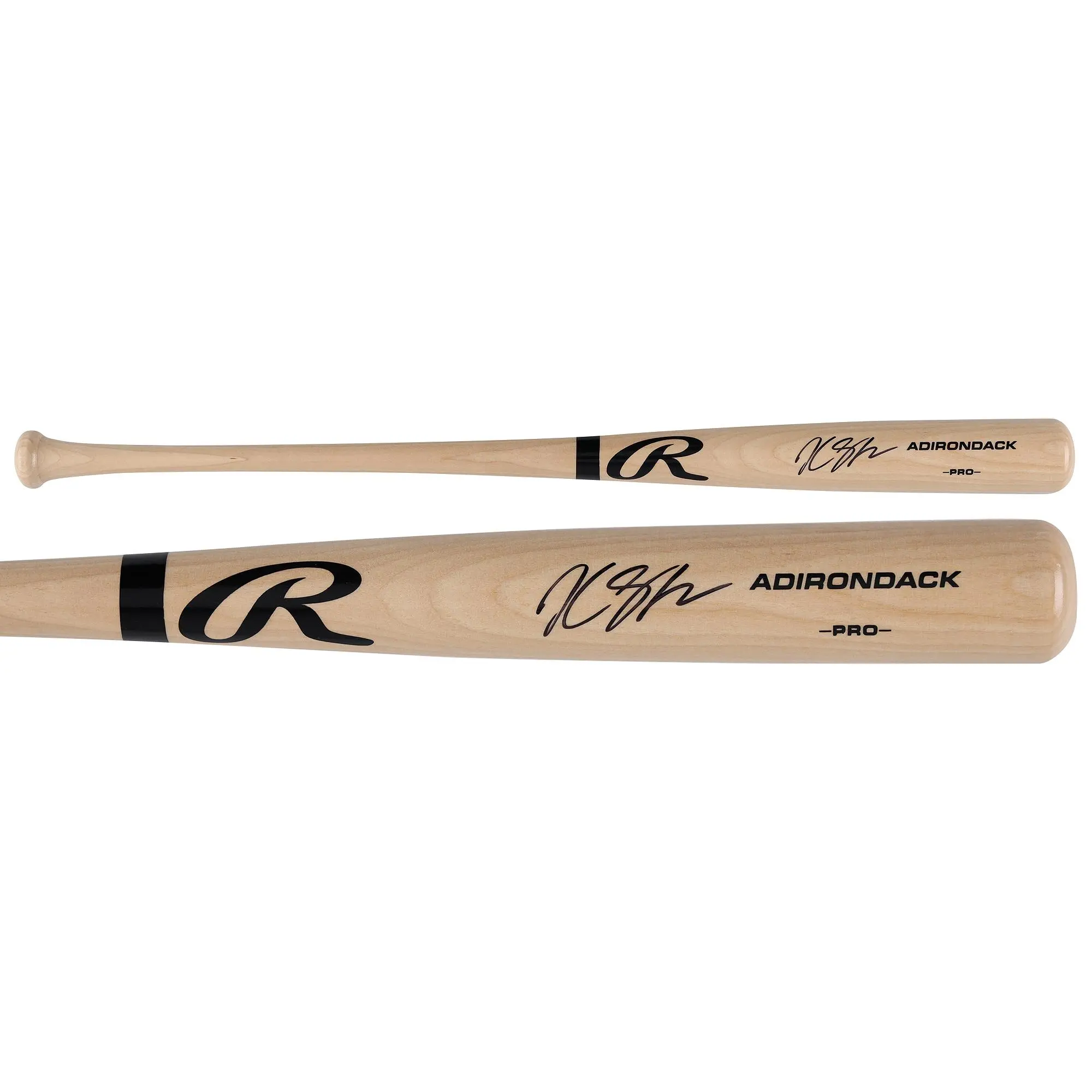 Kyle Stowers Miami Marlins Autographed Blonde Rawlings Pro Bat - Fanatics Authentic Certified