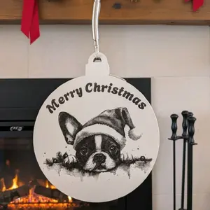 Boston Terrier Ornament