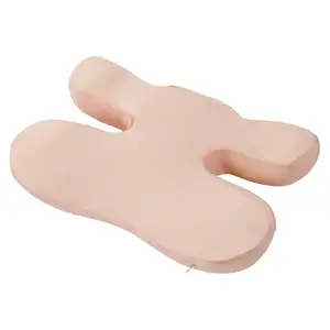 {UCClife} For Kids & Adults | Cooling Memory Foam Beauty Neck Pillow – Adjustable Ergonomic Design with Cervical Support (Pink)