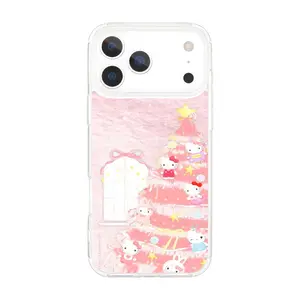 Sanrio Hello Kitty MagSafe Magnetic Christmas Phone Case for iPhone 17 Series with Festive Tree Design and Cute Characters Soft Sanrio Material Perfect Gift