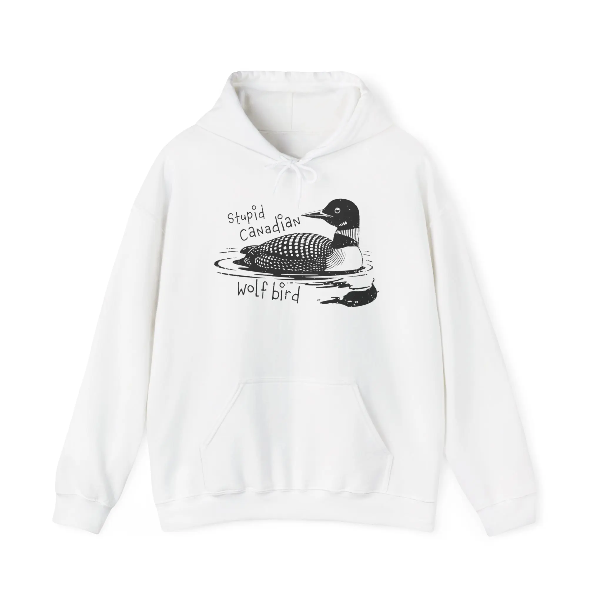 Stupid Canadian Wolf Bird Heated Rivalry Hockey Fan Gift Graphic Cotton Unisex T-Shirt (Sweatshirt, Hoodie)