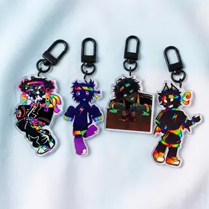 Unstable Universe MCYT Acrylic Keychains, Spoke,   - Keychains series Minecraft SMP “Unstable Universe”