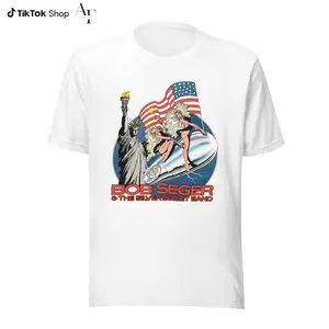 Bob Seger Vintage Shirt, 1980s t-shirt, Bob Seger Tour T-shirt, The Distance Tour, rock t shirt, vintage clothing