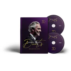 Andrea Bocelli - Duets - 30th Anniversary  [COMPACT DISC - CD] Ltd Ed, Photos, With Book, Anniversary Ed, Deluxe Ed, Hardcover