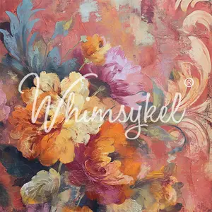 Whimsykel - Blooming Alchemy Decoupage Paper (2 Sizes)
