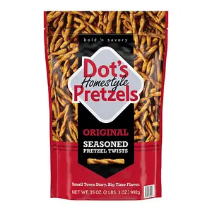 Premium Pretzels Original Seasoned Pretzel Twists, 35 oz - Crunchy, Savory Twists