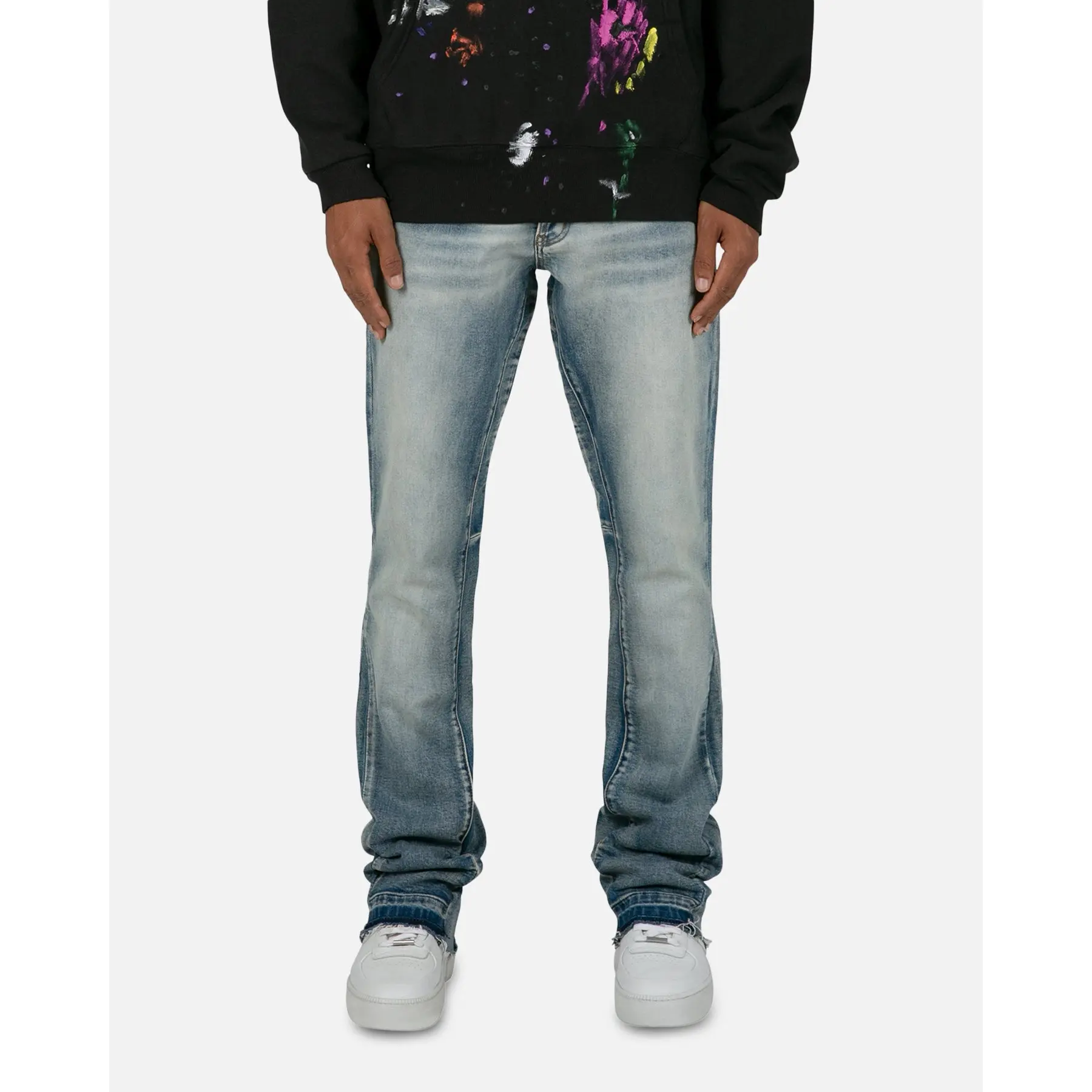 MNML Flare Jeans Blue