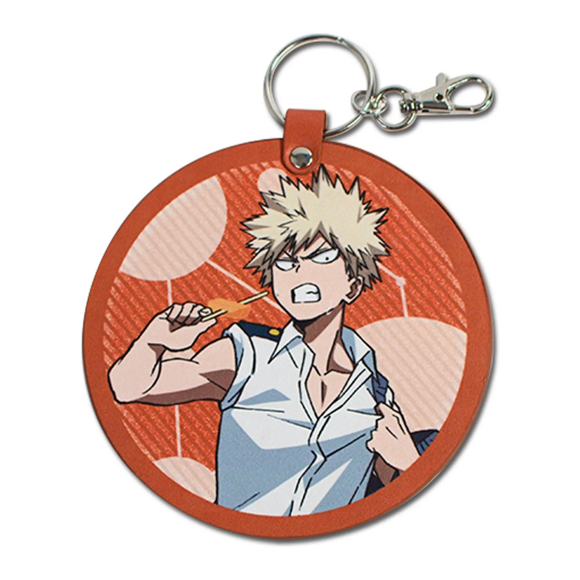 My Hero Academia S2 - Katsuki Bakugo Circle Pu Keychain