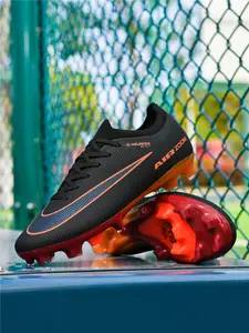Unisex Seamless Football Cleats, Football Boots, Anti-Slip Durable Outdoor Shoes, Superior Grip and Ankle Support, High-End Fashion Design, Suitable for Teens, Students, Adults