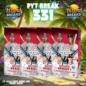 Island Breaks: PYT BREAK 331! 4x 2026 Topps Series One Baseball Hobby Boxes! MLB CARD BREAK!