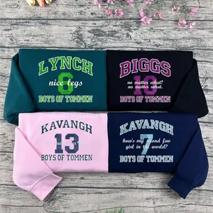 Boys of Tommen Embroidered Sweatshirt, Kavanagh 13 Lynch 6 Gibsie 7, Biggs 10, Binding 13 Merch, Vintage College Crewneck, Bookish Romance Gift
