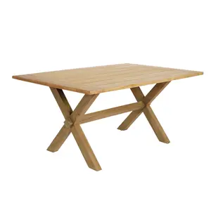 Colonial Style Outdoor Teak Dining Table