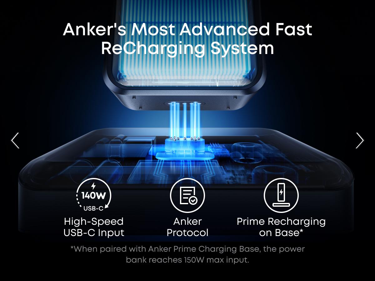 [Live Only]Anker Prime Power Bank (26K, 300W) and Anker Prime Charger (160W, 3 Ports, Smart Display)