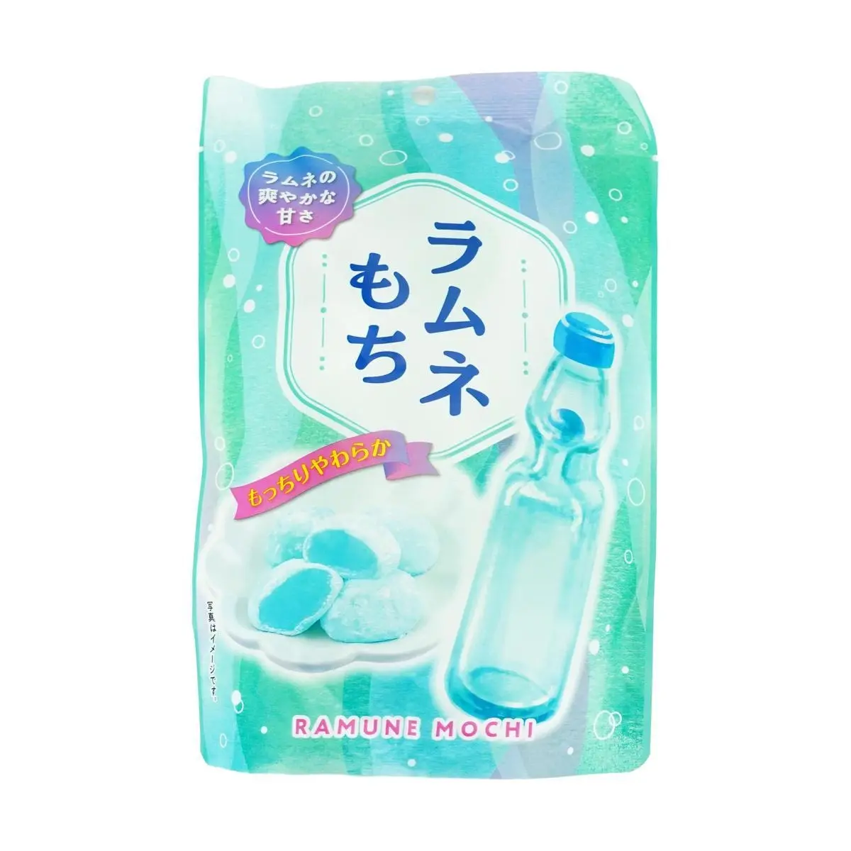 SEIKI Japanese Ramune Mochi Daifuku - 130g Refreshing Soda Flavor Soft Chewy Japanese Dessert Snack SEIKI Japanese Ramune Mochi Daifuku - 130g Refreshing Soda Flavor Soft Chewy Japanese Dessert Snack