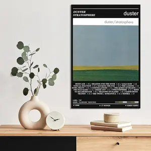 Duster Poster Stratosphere Album Cover Poster - Wall Art Print Picture for Living Room Bedroom Decor Gift