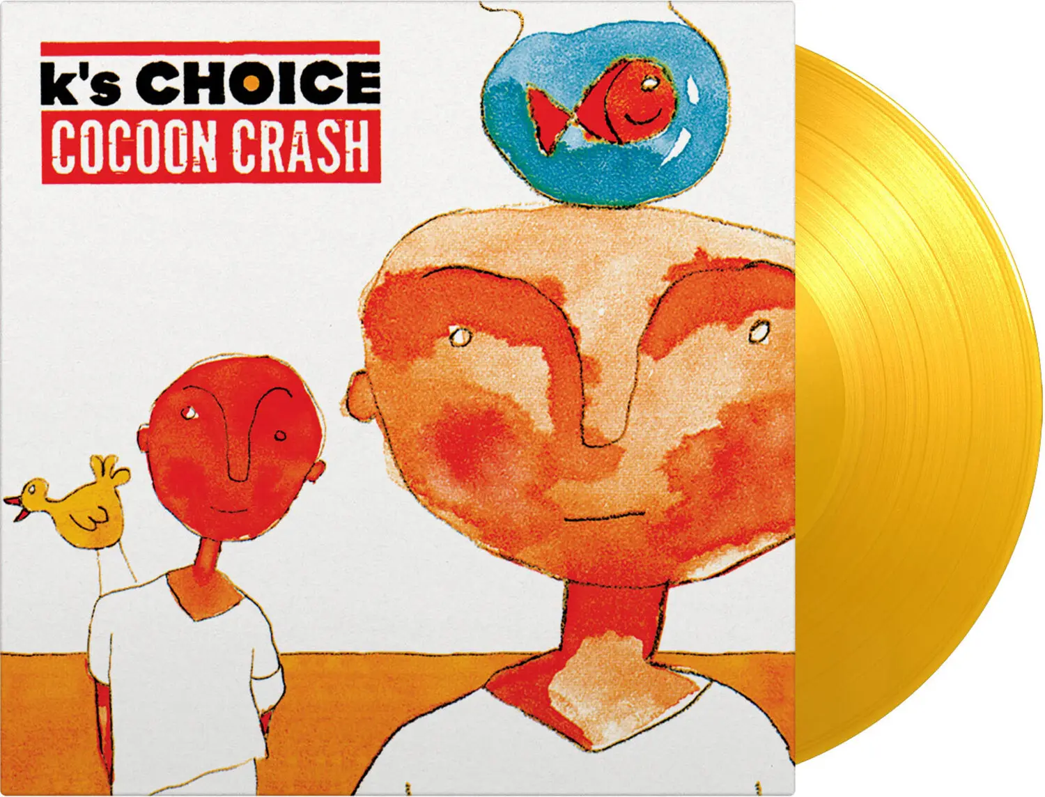 K's Choice - Cocoon Crash - Limited 180-Gram Translucent Yellow Colored Vinyl  [VINYL RECORD - LP] Colored Vinyl, Ltd Ed, 180 Gram, Yellow, Holland - Import