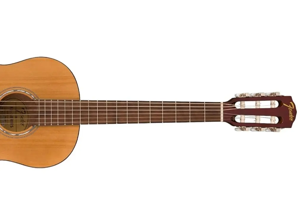 Fender Acoustic Classical Guitar, with 2-Year Warranty, Small Beginner Guitar (3/4 Size) with Nylon Strings (Easier on Fingers), Includes Guitar Bag