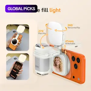 Comitok-Moca Phone Grip Handle for iOS 26+, Control Camera Switching & Focus, Compatible with Magnetic Phones, Portable & Easy Storage, Selfie Accessories #GLOBAL PICKS