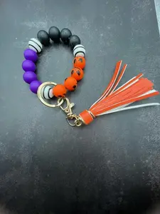Jack O'Lantern Keychain Bracelet lantern