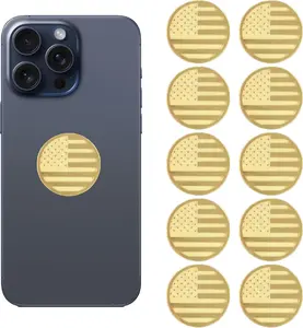 10Pcs Protection Cell Phone Stickers 99% Effective Protector Cell & Smart Phones, Laptops, Tablets, TV, Monitors - All Devices, EMF Protection Anti-Radiation Quantum Shield for Phone, Airpods, Fridge, and Laptop