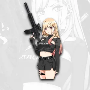 Tactical Marin 3x6" - Gloss Finish Sticker