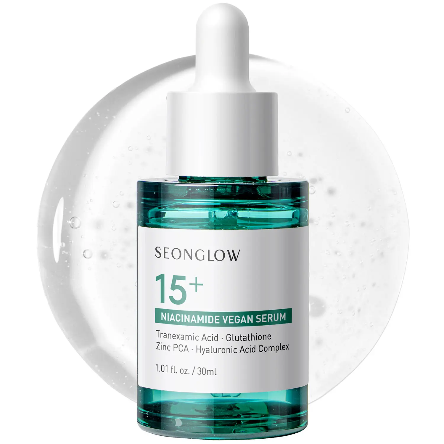 SEONGLOW 15% Vegan Niacinamide+ 3% Tranexamic Acid Serum Korean Skin Care Pore Minimizer with Glutathione & Zinc PCA 30ml Daily Use - Oil - TikTok Shop SEONGLOW 15% Vegan Niacinamide+ 3% Tranexamic Acid Serum Korean Skin Care Pore Minimizer with Glutathione & Zinc PCA 30ml Daily Use - Oil - TikTok Shop