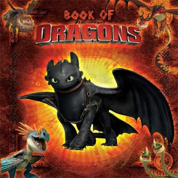 USED Book - Book of Dragons (How to Train Your Dragon TV) by Maggie Testa (Hardcover) - english
