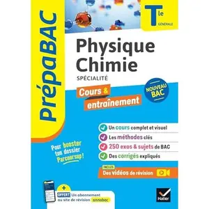USED-Prépabac - Physique-Chimie Tle générale (spécialité) - Bac 2026: cours, méthodes & sujets corrigés (programme de Terminale) by Nathalie Benguigui (Paperback)