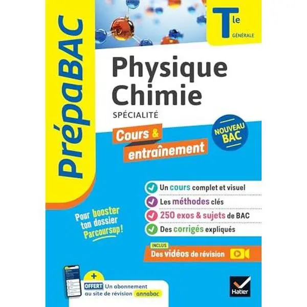 USED-Prépabac - Physique-Chimie Tle générale (spécialité) - Bac 2026: cours, méthodes & sujets corrigés (programme de Terminale) by Nathalie Benguigui (Paperback)