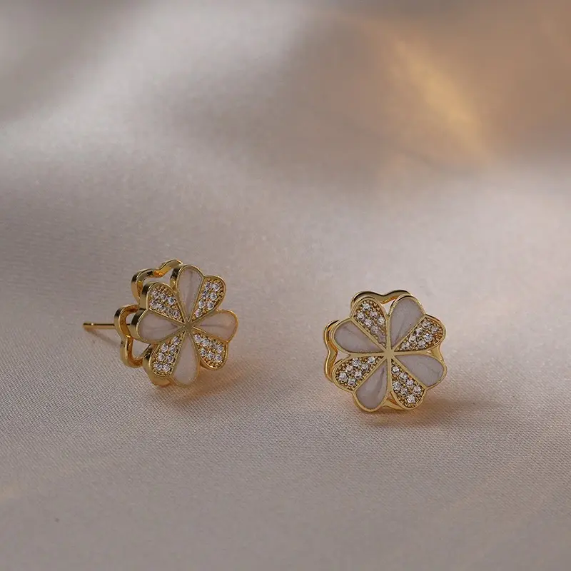 E0340 Golden Earrings